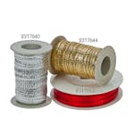 Satinband ABA Skol Guld 35 mm x20 M