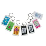 Nyckelringar ABA Skol Rektangulär Plast 20 st