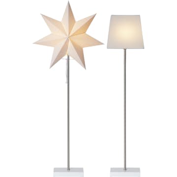 Adventsstjärna/Lampa Med Skärm Star Trading Moa Kombi
