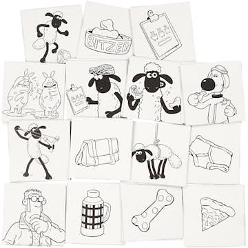 Förtryckta Motiv Creativ Company Memory Memory 400 g 15 Set/1 Förp