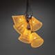Tilläggsslinga Gnosjö Konstsmide E27 10 Amber LED Skärmar