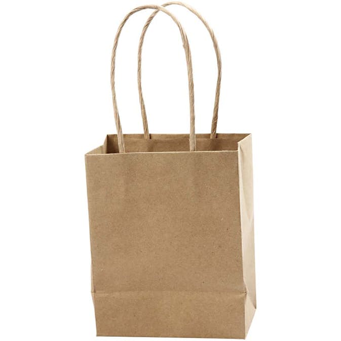 Papperspåsar Creativ Company Brun 17 cm B12x7 cm 125 g 10 St/1 Förp