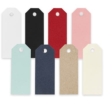 Manillamärken Creativ Company Stl 3x8 cm 220 g Mixade Färger 16x20 St/1 Förp