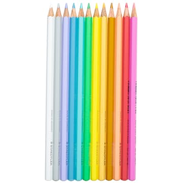 Färgpennor Staedtler 12 Pastellfärger