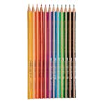 Färgpennor ABA Skol Noris Club Trekant 12 Färger I Pappask