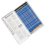 Blyertspennor Staedtlerl Mars Lumograph 12 st 8B-2H