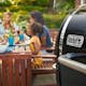 Träpelletsgrill Weber SmokeFire EX6 GBS Svart, Grillyta med 2 Zoner