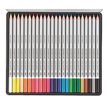 Akvarellpennor ABA Skol Karat 24 Färger