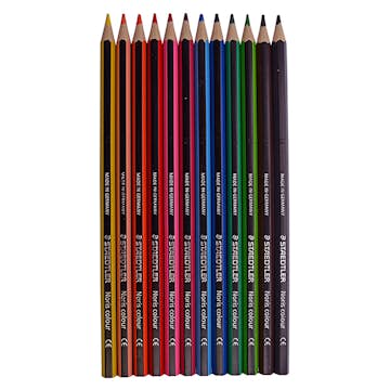 Färgpennor Staedtlerl Wopex 12 Färger