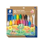Vaxkritor ABA Skol Staedtler Noris Junior 224 18 färger