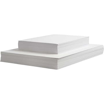 Ritpapper Creativ Company A4,A3, 130+160+190 g 3000 Mix Ark/1 Förp