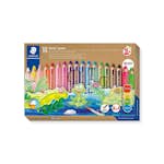 Färgpennor ABA Skol Staedtler Noris Junior 140 18 färger