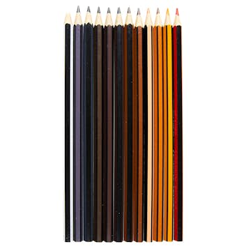 Färgpennor Staedtler 12 Hudfärger