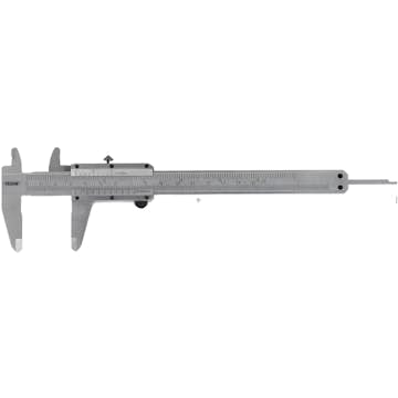 Skjutmått Tecos m/skruelås 0-150mm