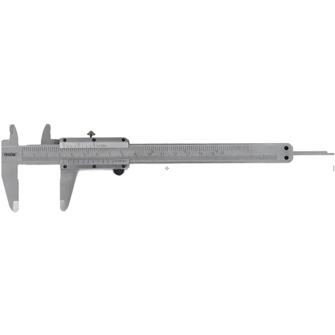 Skjutmått Tecos m/skruelås 0-150mm