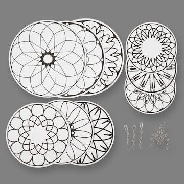 Mobilhängen Creativ Company med Tryck 3 Set/1 Förp