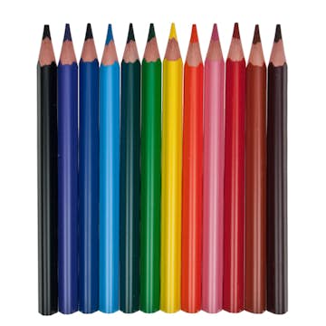 Färgpennor ABA Skol Bic Ecolutions Evolution