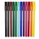 Tuschpenna ABA Skol Bic Visa 12 Färger