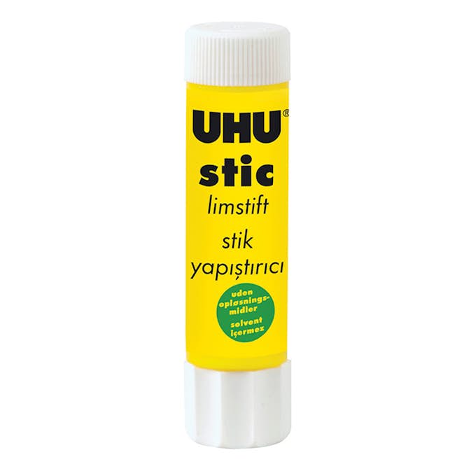 Limstift UHU Vitt 8,2 g 24 st