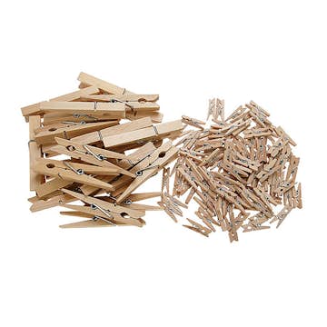 Klädnypor ABA Skol 25 mm 100 st