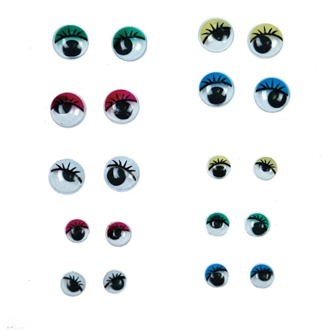 Plastögon ABA Skol Med Fransar 230 st