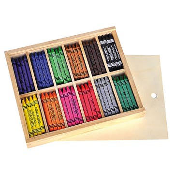 Vaxkrita ABA Skol 144 st I Trälåda