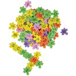 Dekorgummi ABA Skol Pusselbokstäver 2 0 st