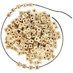 Träpärlor ABA Skol A-Ö 300 st