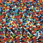 Pärlor ABA Skol Rocailles Mix 500 g