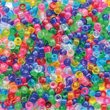 Kongopärlor ABA Skol Transparenta 1 0 st