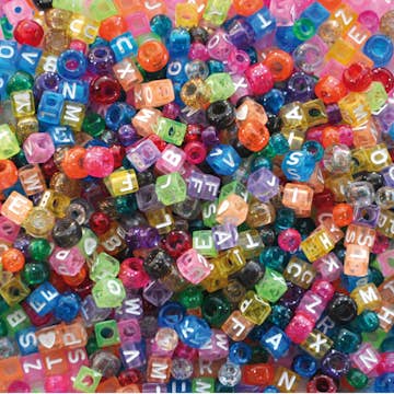Kongopärlor ABA Skol st Bokstavspärlor 1 0 st