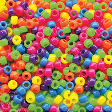 Kongopärlor ABA Skol Neon 1 0 st