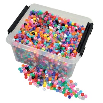 Kongopärlor ABA Skol I Plastback 5000 st