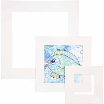 Passepartoutramar Creativ Company Tjocklek 0,4 mm 75 St/1 Förp