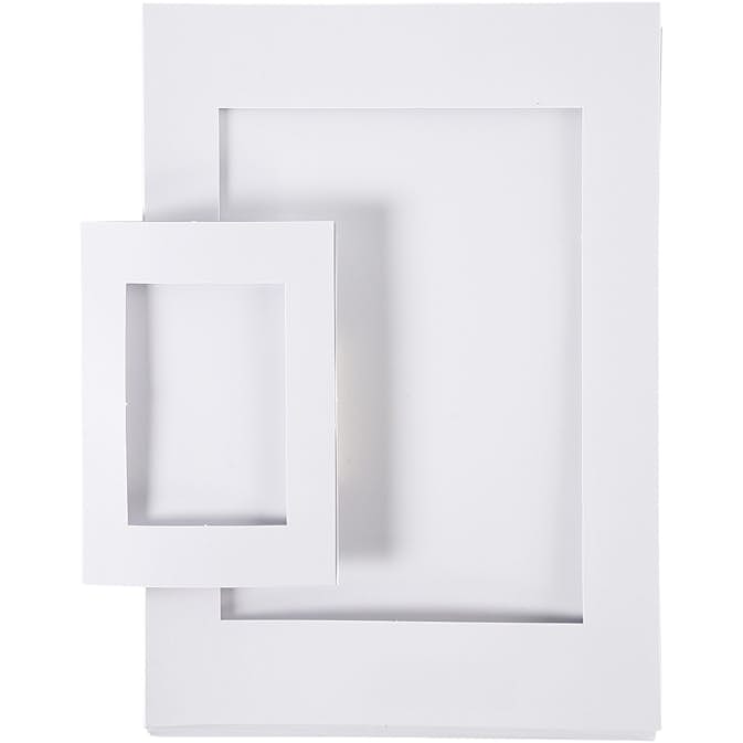 Passepartoutramar Creativ Company Stl A4+A6 2x60 St/1 Förp