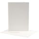 Brevkort Creativ Company Råvit KortStl 12,5x17,5 cm KuvertStl 14x19 cm 10 set/1 Förp
