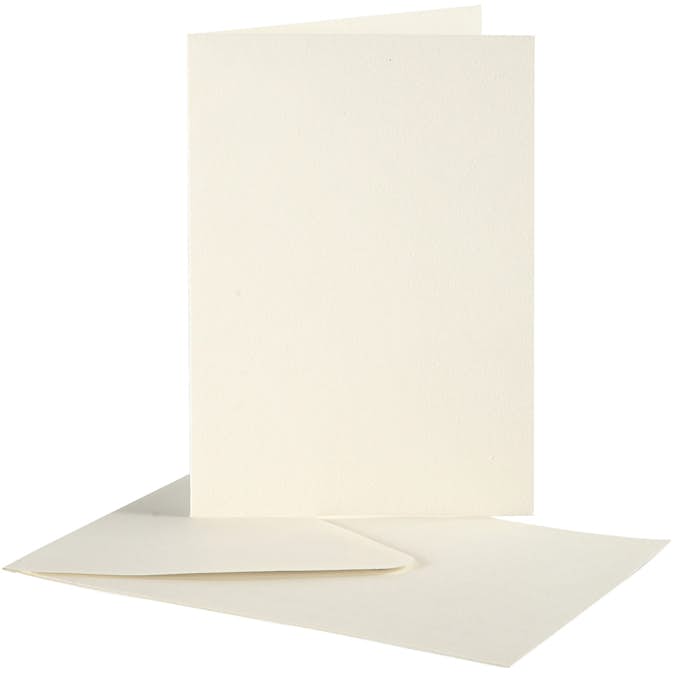 Brevkort Creativ Company KortStl 10,5x15 cm KuvertStl 11,5x16,5 cm 10 set/1 Förp