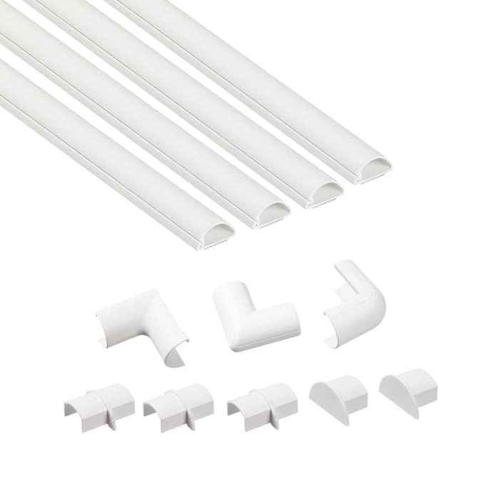 Kabelkanal Kit D-Line 20x10mm 4x Kabelkanal/Tillbehör 1.0m