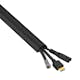 Kabelkanal D-LINE Kabelhanteringssats Svart 30x15 3x1.0m Självhäftande