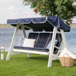 Hammockset Hillerstorp Dalom med Tak och Dyna Utomhus