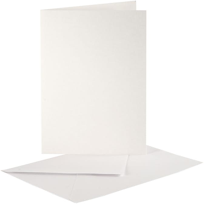 Pärlemorskort Creativ Company KortStl 10,5x15 cm KuvertStl 11,5x16,5 cm 10 set/1 Förp