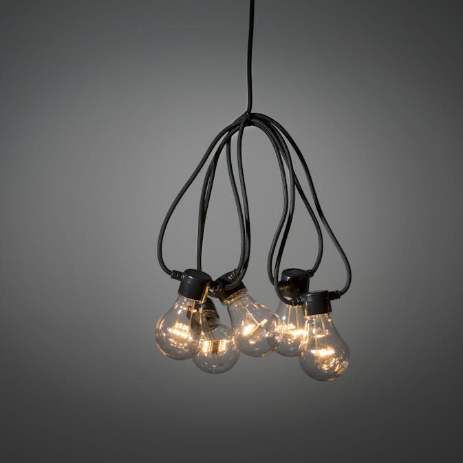 Ljusslinga Gnosjö Konstsmide 10L Amber LED