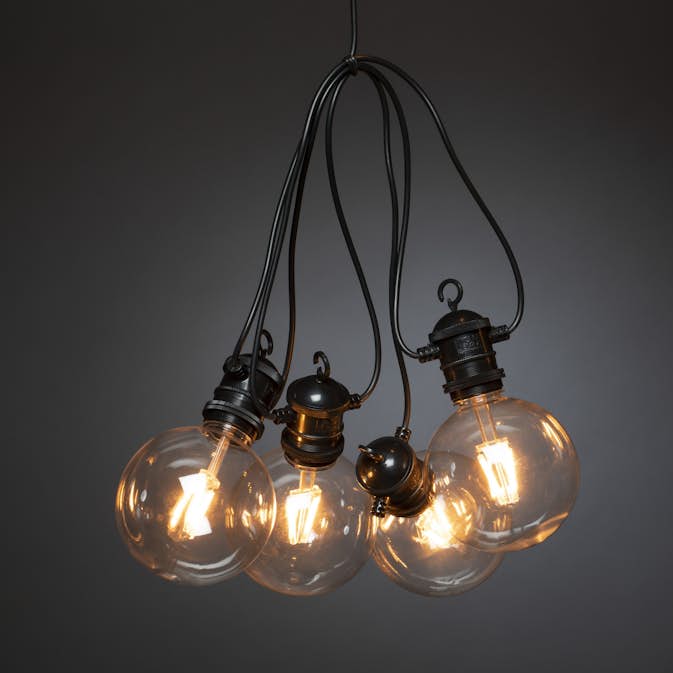 Tilläggsslinga Gnosjö Konstsmide E27 10 Amber LED Till 2394