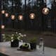 Tilläggsslinga Gnosjö Konstsmide E27 10 Amber LED Till 2394