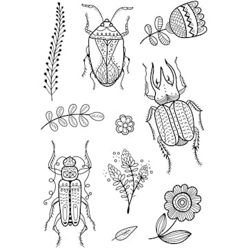 Stämplar Creativ Company Clear Insekter