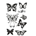 Stämplar Creativ Company Clear Fjärilar