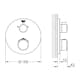 Duschblandare Grohe Grohtherm 24076 med 2 Ventiler