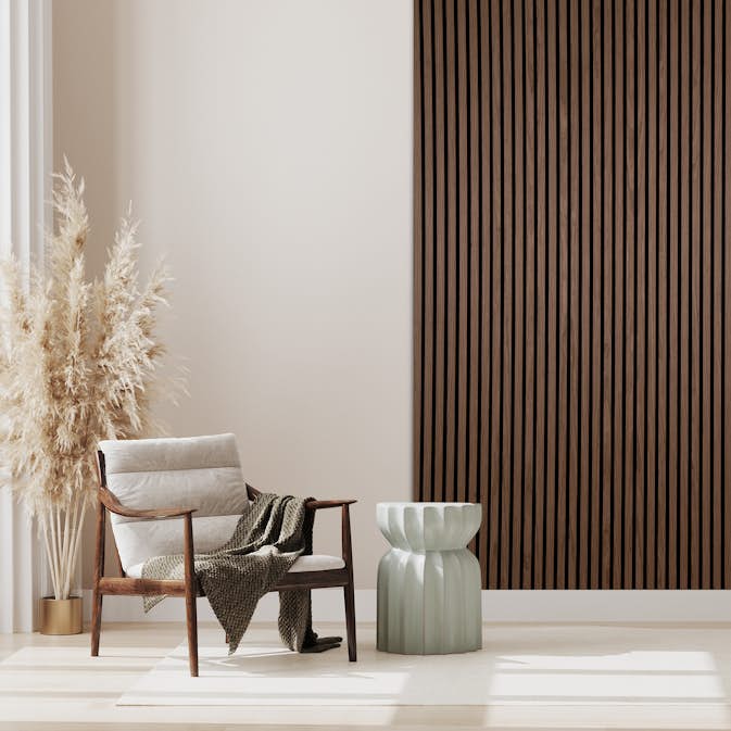 Akustikpanel NQD Smartwall Valnöt Natur