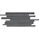 Mosaik Ceramiche Keope Back Anthrazite Strips 30x60 cm