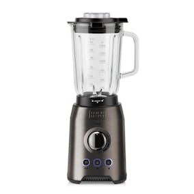 Blender Black+Decker 1,5L Borstat Stål 1200W med Turbofunktion & Justerbara Hastigheter
